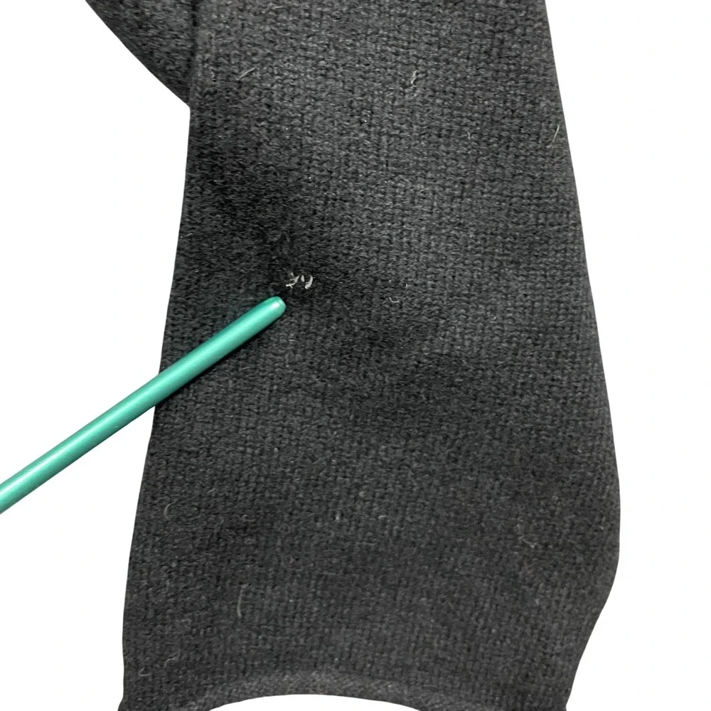 Soft Surroundings Medium 100% Cashmere 3/4‎ Sleeve Black (small mark)